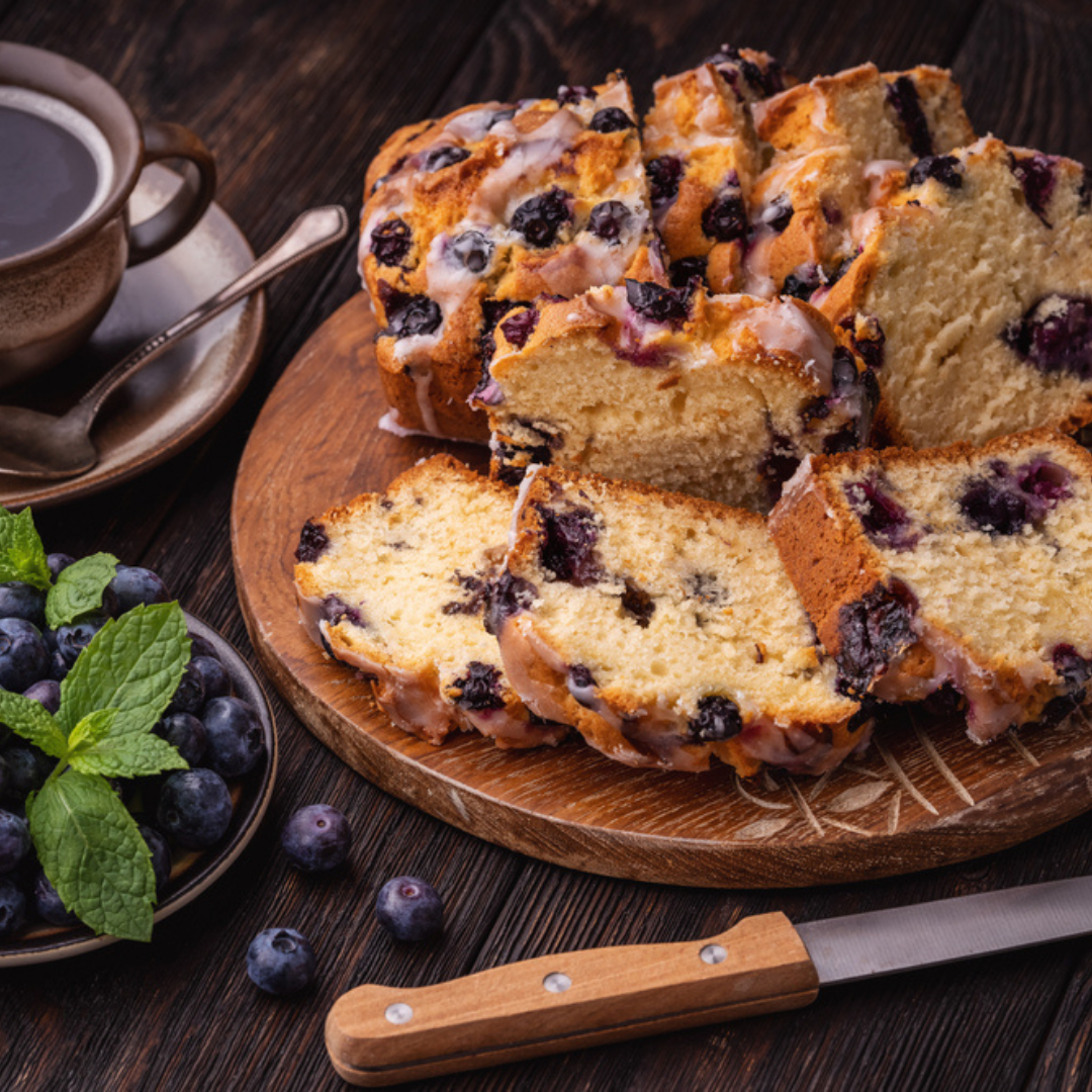 Blueberry Buckle Coffee Cake